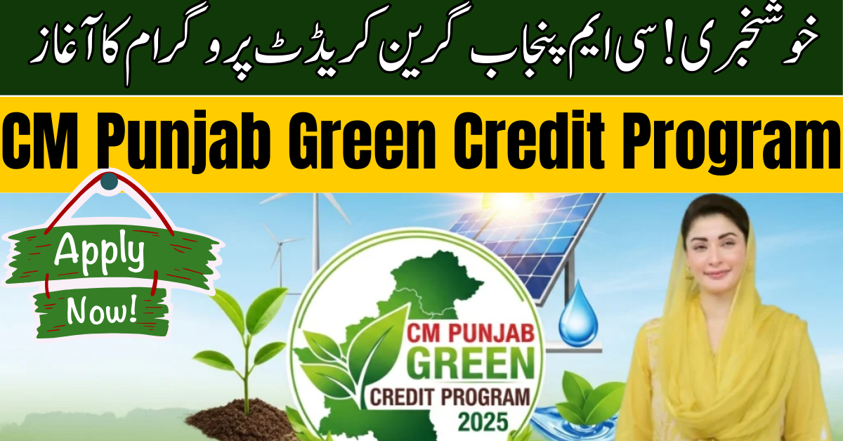 CM Punjab Green Credit Program