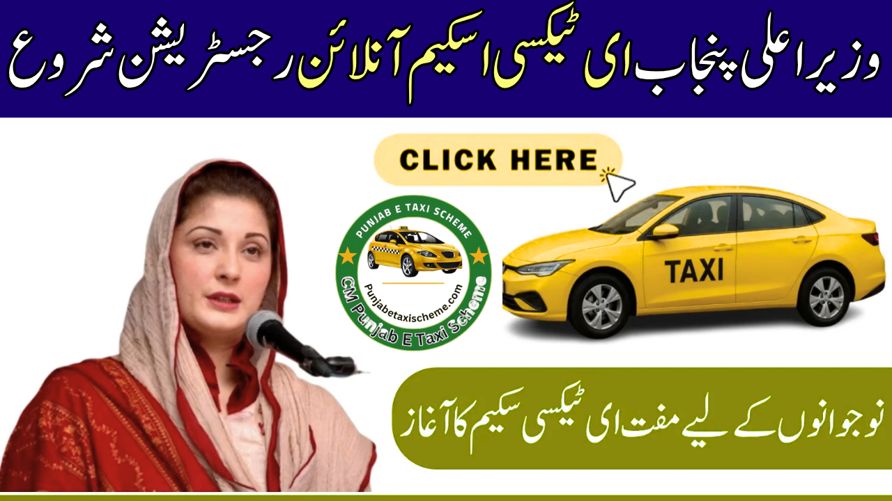CM Punjab Electric Taxi Scheme